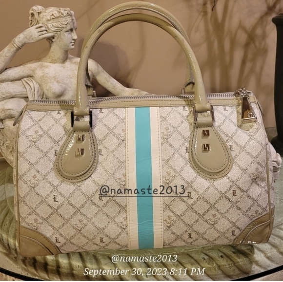 L.A.M.B. Gwen Stefani Shadow Mandeville Satchel Handbag Luxury Designer #528 - Picture 3 of 16